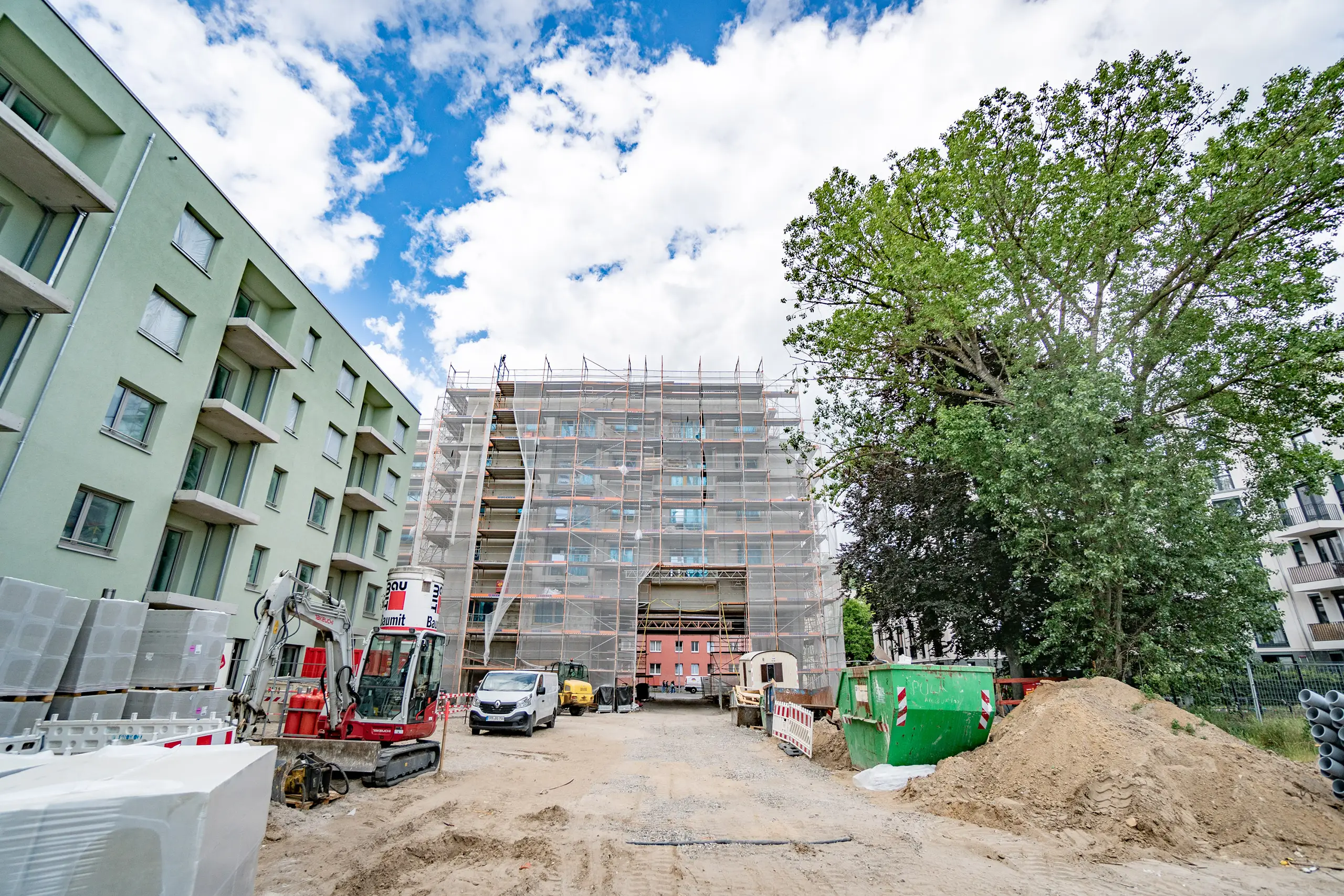 Hohental Baufortschritt LCK Mai