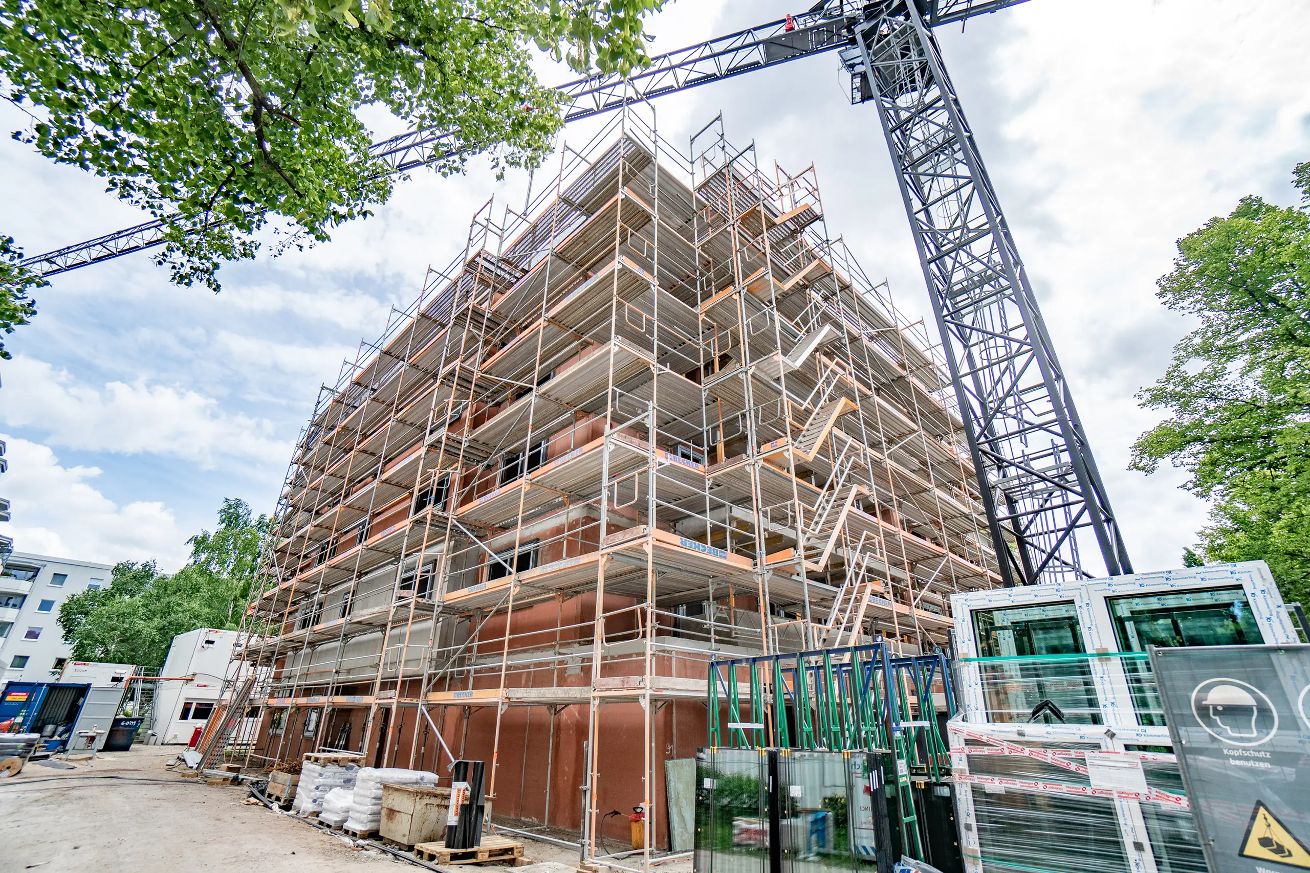 Hohental Baufortschritt PLO Mai